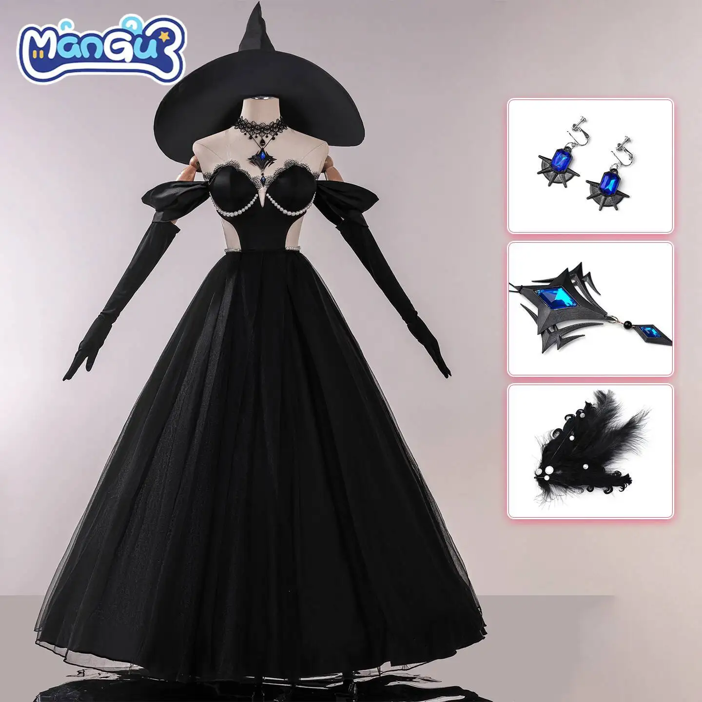 

Clan Kasl Gate Shrine Maiden Nono Cosplay Costume Anime Full Set Halloween Costumes Cosplay Costume