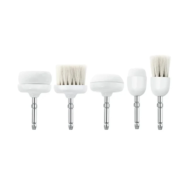 5-IN-1 Electric Rotary Washing Cleansing Face Brushes Massage Body Facial Dead Skin Cuticle Cleanser Home Beauty Spa Care Device