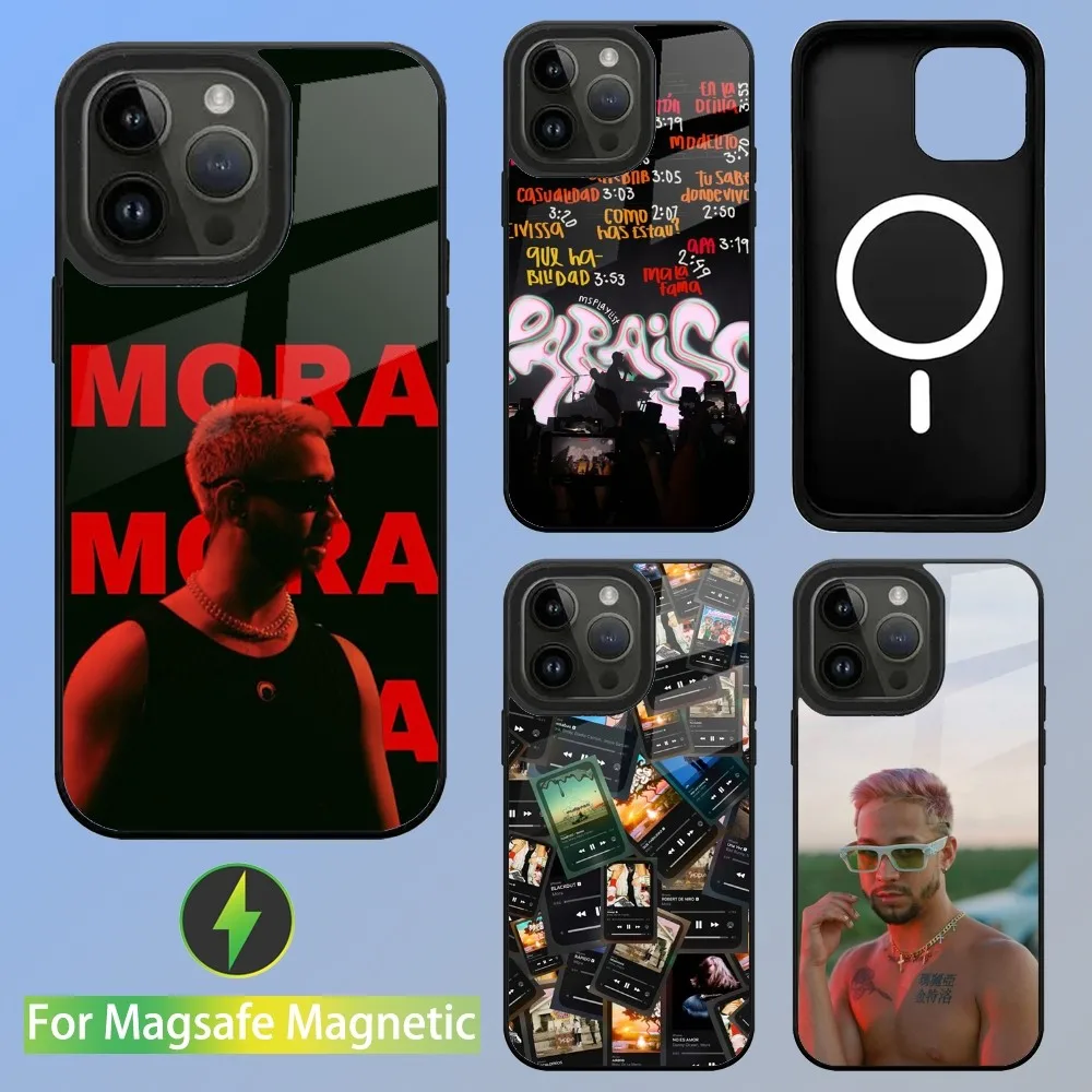 Mora Paraiso Singer Phone Case For iPhone 15,14,13,12,11,Plus,Pro,Max Mini Magsafe Magnetic Wireless Charging