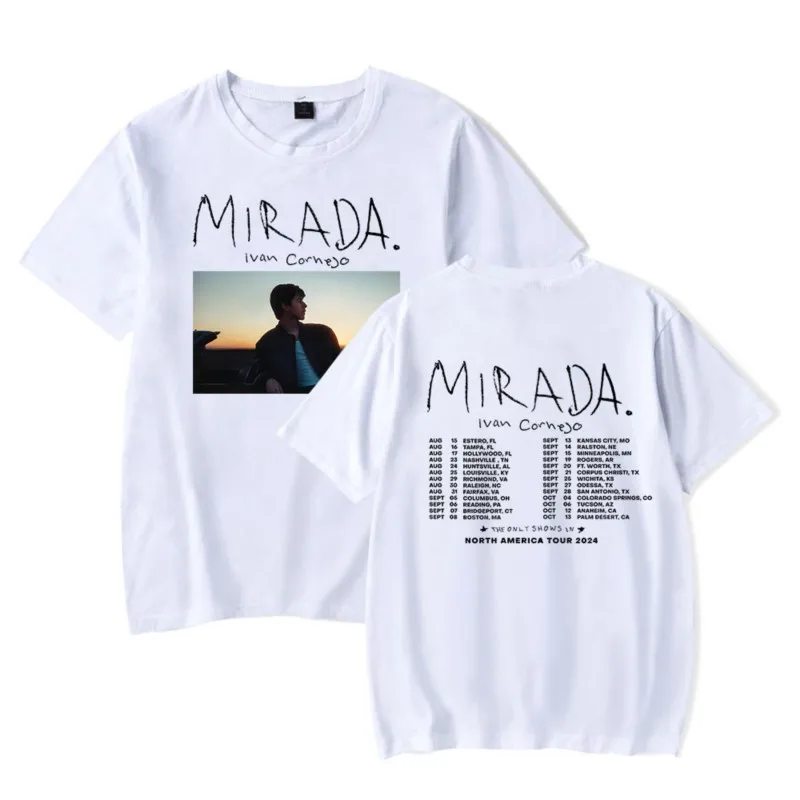 Ivan Cornejo Mirada Tour 2024 T-Shirt Merch For Men/Women Unisex Summer Short Sleeve Tshirt Streetwear