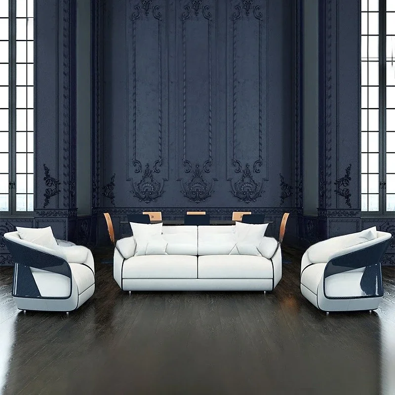 Divano in pelle di fascia alta