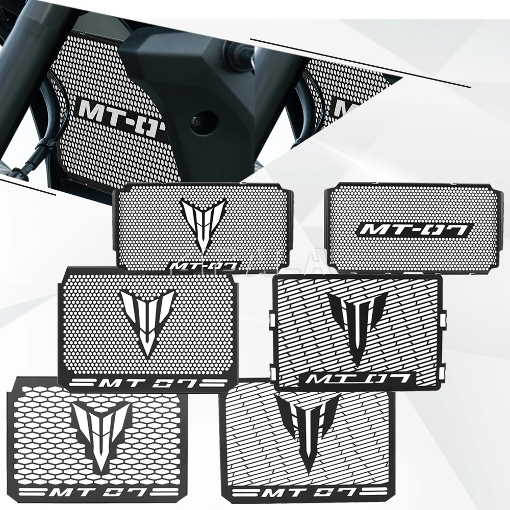 Motorcycle FOR YAMAHA MT-07 2017-2019 2020 2021 2022 2023 2024 MT07 Y-AMT 2025 2026 2027 Radiator Grille Guard Protector Cover