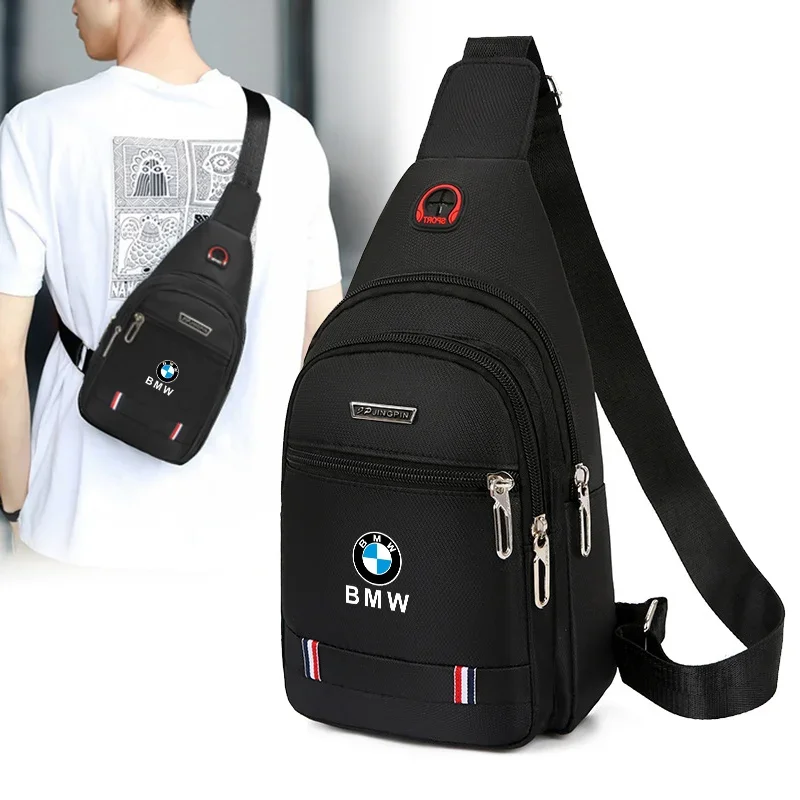 Fashion Chest Bag One Shoulder Crossbody Bag Large Capacity Sports Bag For BMW 1 3 5 7 series X1 X2 X3 X5 X6 G30 G20 G11 G12 F40