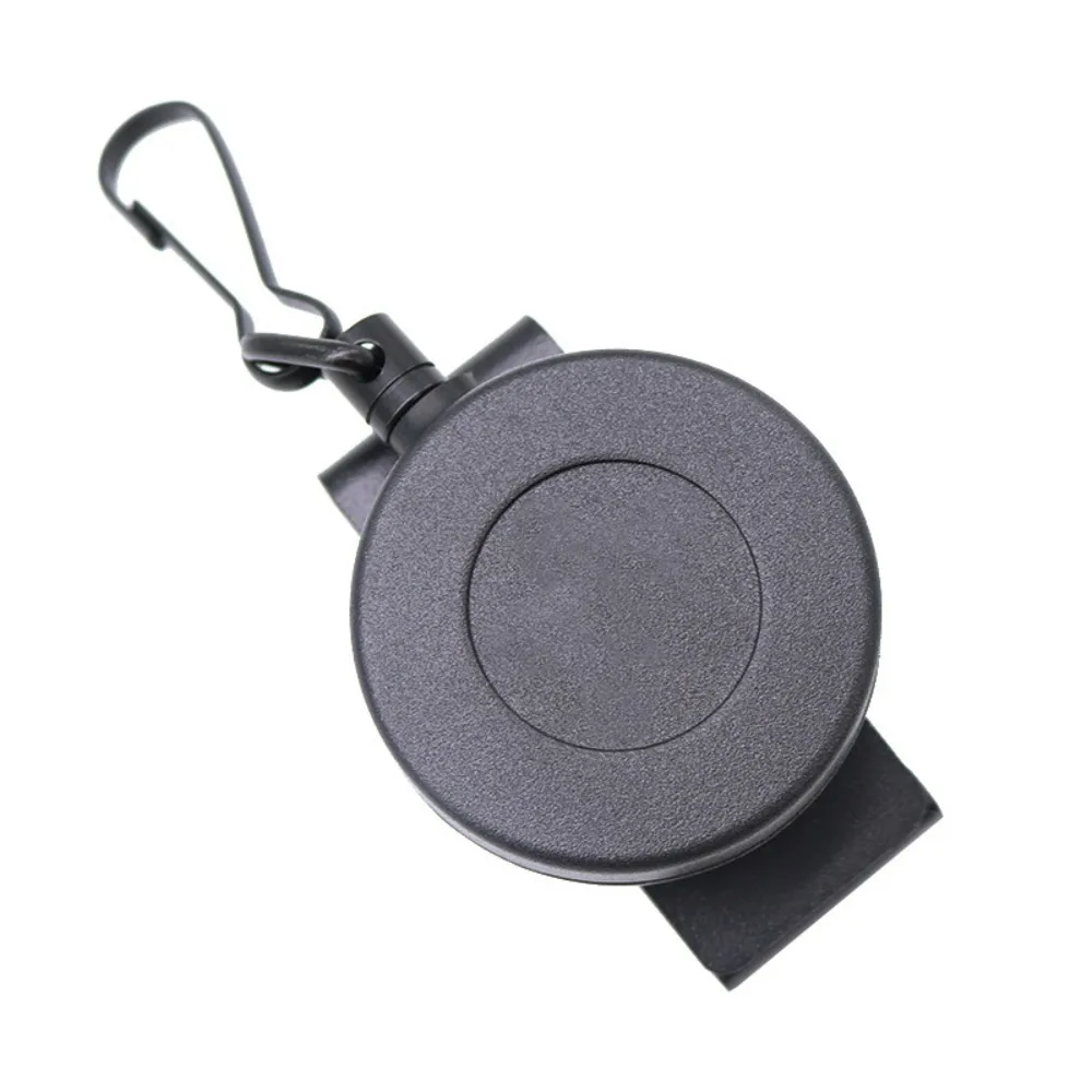Anti-Loss Retractable Keychain Steel Wire 360 Degree Easy-Pull Keychain Belt Clip Telescopic Keychain Outdoor Activities