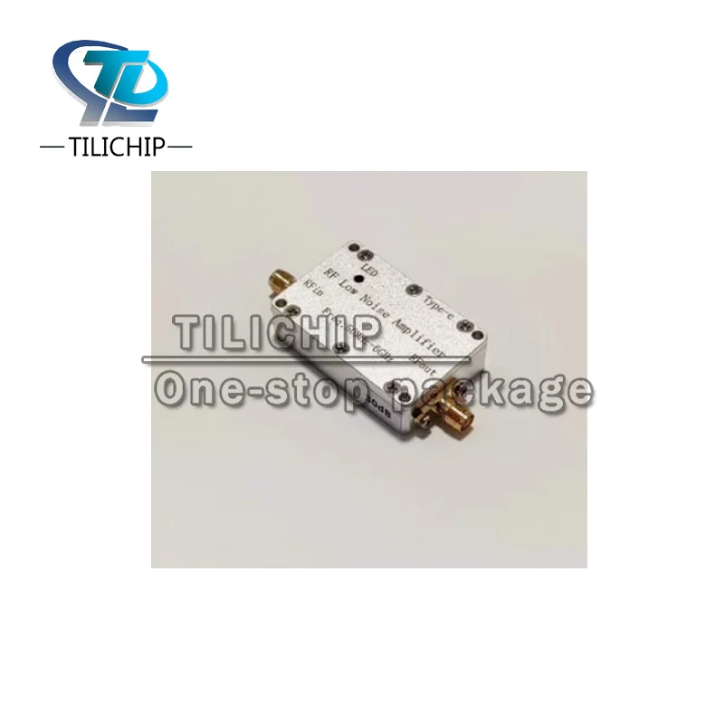 50M-6GHz RF low-noise amplifier 30dB high-gain pre-LNA small signal reception