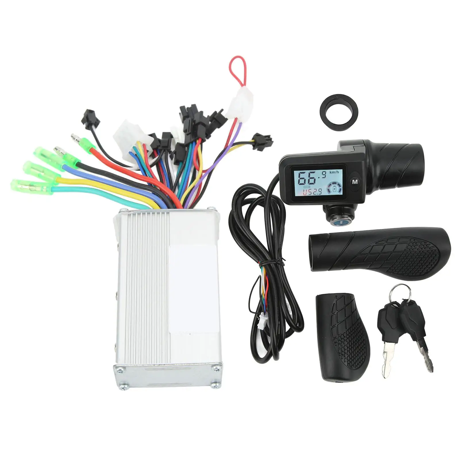 

RiToEasysports 350W Electric Bike Brushless Controller Kit + LCD Display Throttle