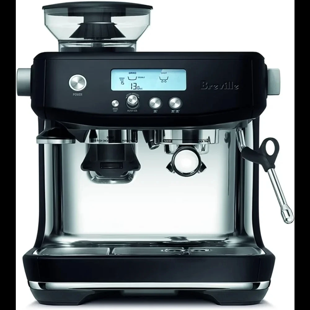 

Для бариста Breville Pro, эспрессо-машина BES878BTR, черная трюфель