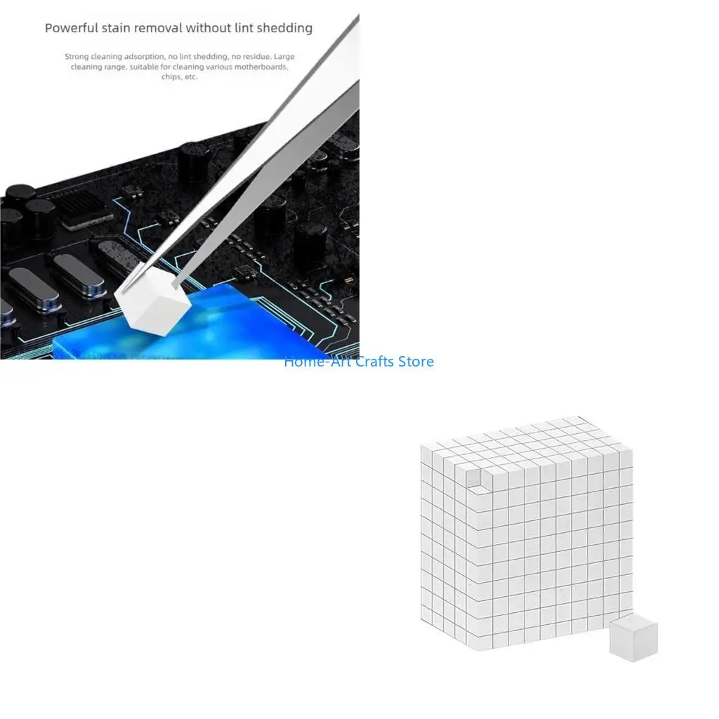 Y3NA 500 Unit Not Shedding Cleaning Sponges for Delicate Electronics Components