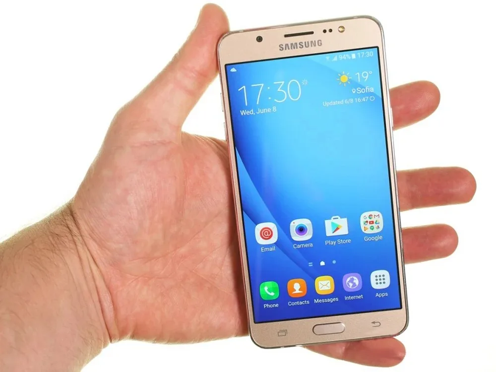 Original  Android Refurbished Phone Samsung Galaxy J7 J710F (2016) 4G Mobile Phone  5.5'' 2GB+16GB Dual SIM Card Quad-Core