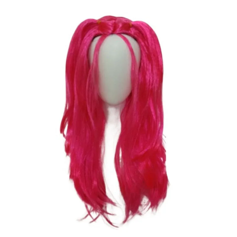 Peluca de Cosplay púrpura KPOP Demon Hunters Rumi, peluca de juego de rol para fiesta de Halloween, peluca sintética resistente al calor, regalo diario de Halloween