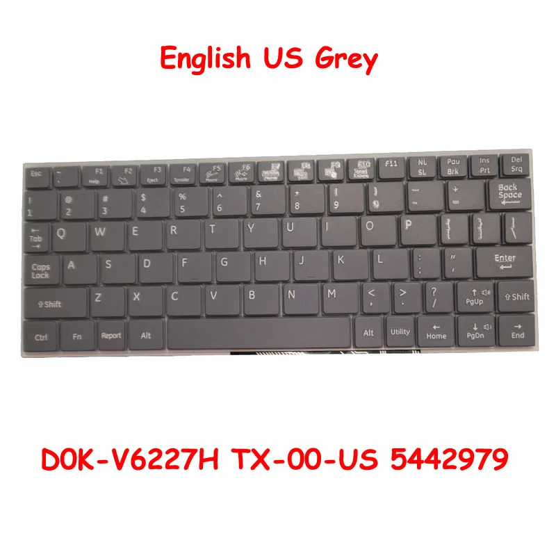 

D0K-V6227 B-Ultrasound Keyboard For GE Healthcare DOK-V6227H TX-00-US 5442979 5442979-S REV.3 D0K-V6376M CX002 NB2224 English