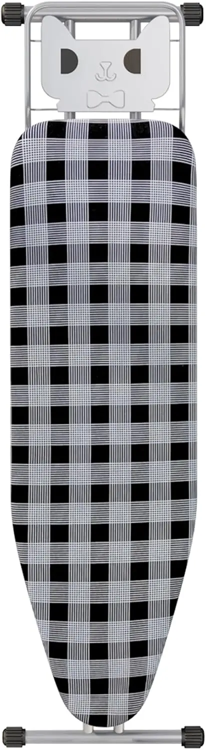 

Гладильная доска 13' x 43' с утолщенным усиленным чехлом, регулируемая по высоте, защита от нагрева и пригорания