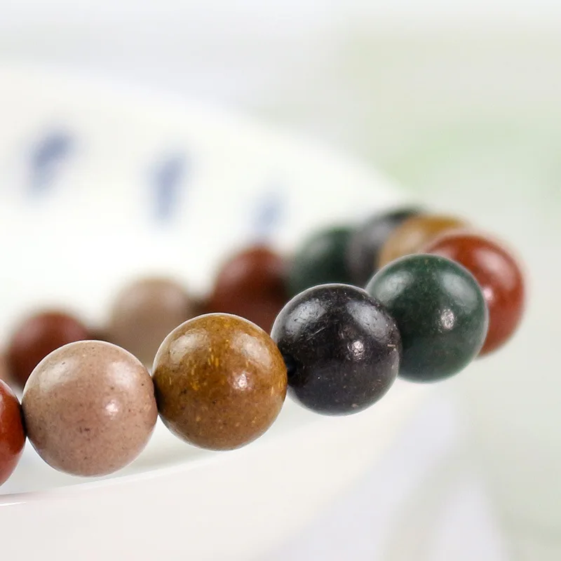 Jiahe Bead 8MM Mini Single Loop Couple Bracelet Jewelry Ancient Style New Chinese Medicine Fragrance