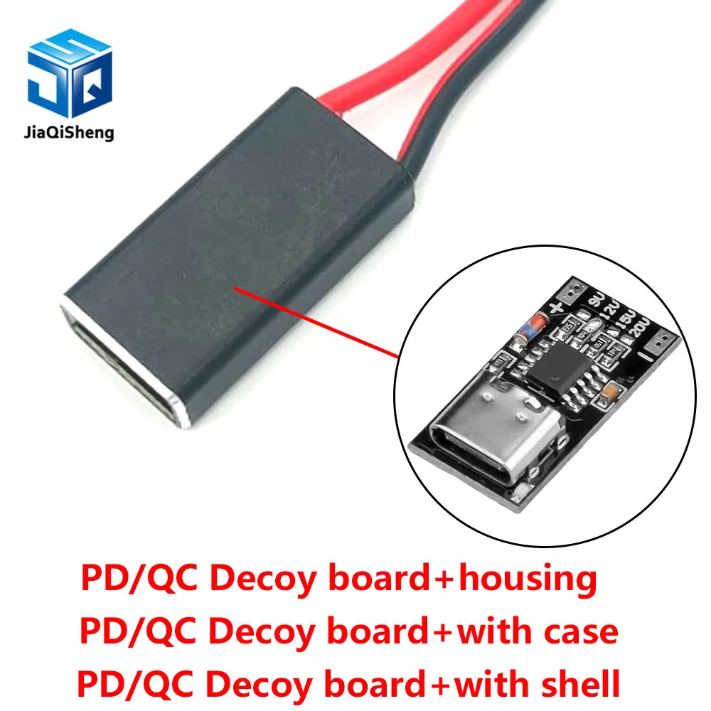 PD/QC Decoy Board Fast Charge USB Boost Module Type-c Power Supply Change Module PD3.0/2.0 PPS/QC4+ QC3.0/2.0 FCP AFC