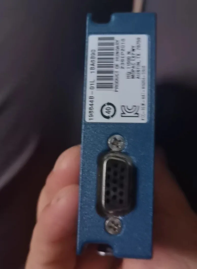 NI 9264 C-Series Module with DSUB, 16-Channel ±10 V 16-Bit used#Moqu