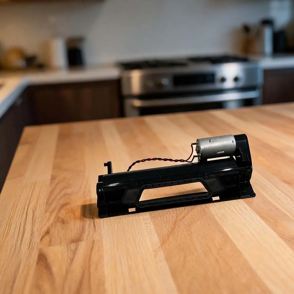 Robot Vacuum Part Roller Brush Motor Optimal Dust Removal Superior Build Quality Long-lasting Durability Black Silver