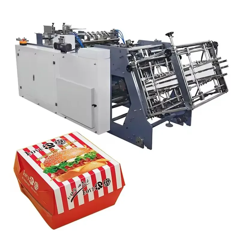 

Fully Automatic Box Pasting Machine Corrugated Carton Box Making Machine Corrugated Box Making Machine Factory Price