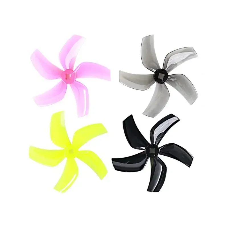 10Pairs(10CW+10CCW) Gemfan D76 - 76mm 5-Blade 3inch Propeller T Mount & M5 (Random Color)