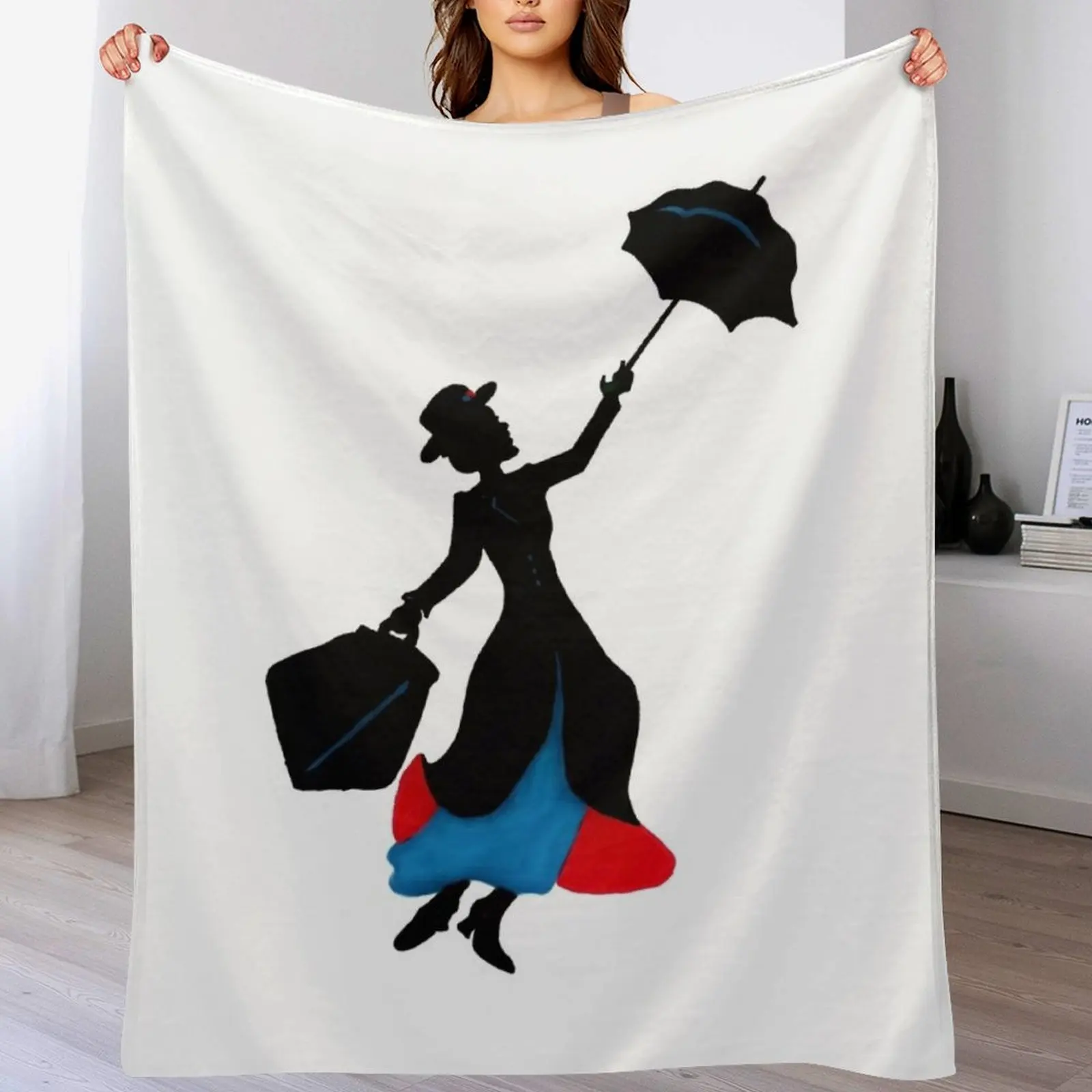 

Practically Perfect Throw Blanket Reusable Durable Soft Blanket for All Seasons