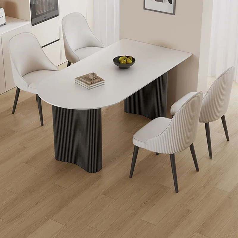 Floor Modern Dining Table Kitchen Nordic Style Space Center Dining Table Living Room Italian Mesas De Comedor Home Furniture