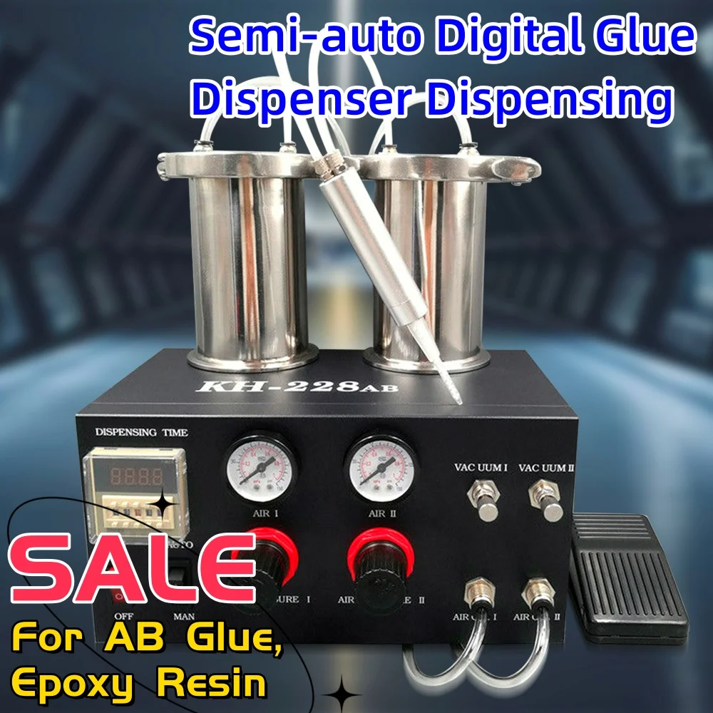 

Semi-Automatic Dispenser Glue Dispensing Machine for Epoxy Resin Glue Gluing Machine