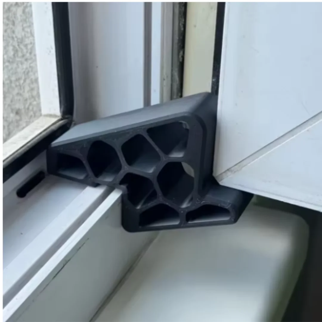 Heavy Duty Anti Collision Window Stopper, Non Slip Tilt Turn Casement Window Wedge Limiter for Home Office Renovation