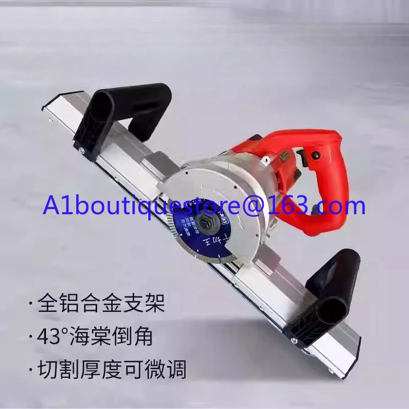 

Tile chamfering machine 45 degrees high precision 43 degrees angle dust-free cutting tool