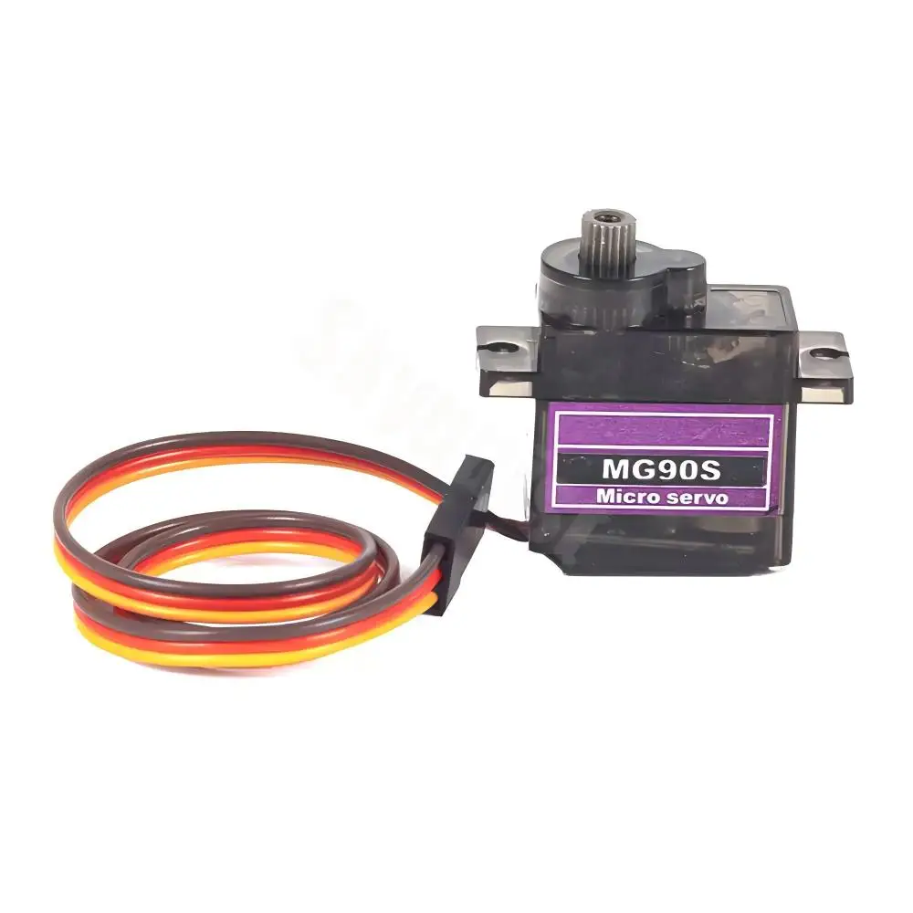 In Stock New 1PC MG90S All metal gear 9g Servo SG90 Upgraded version For RC Helicopter Plane Boat Car MG90 9G Trex 450 RC Robot