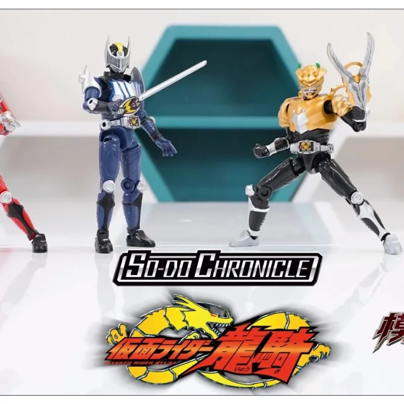 Bandai Kamen Rider Ryuki So Do Chronicle Action Figure Set Movable Collectible Model Toy For Anime Fans Birthday Gift