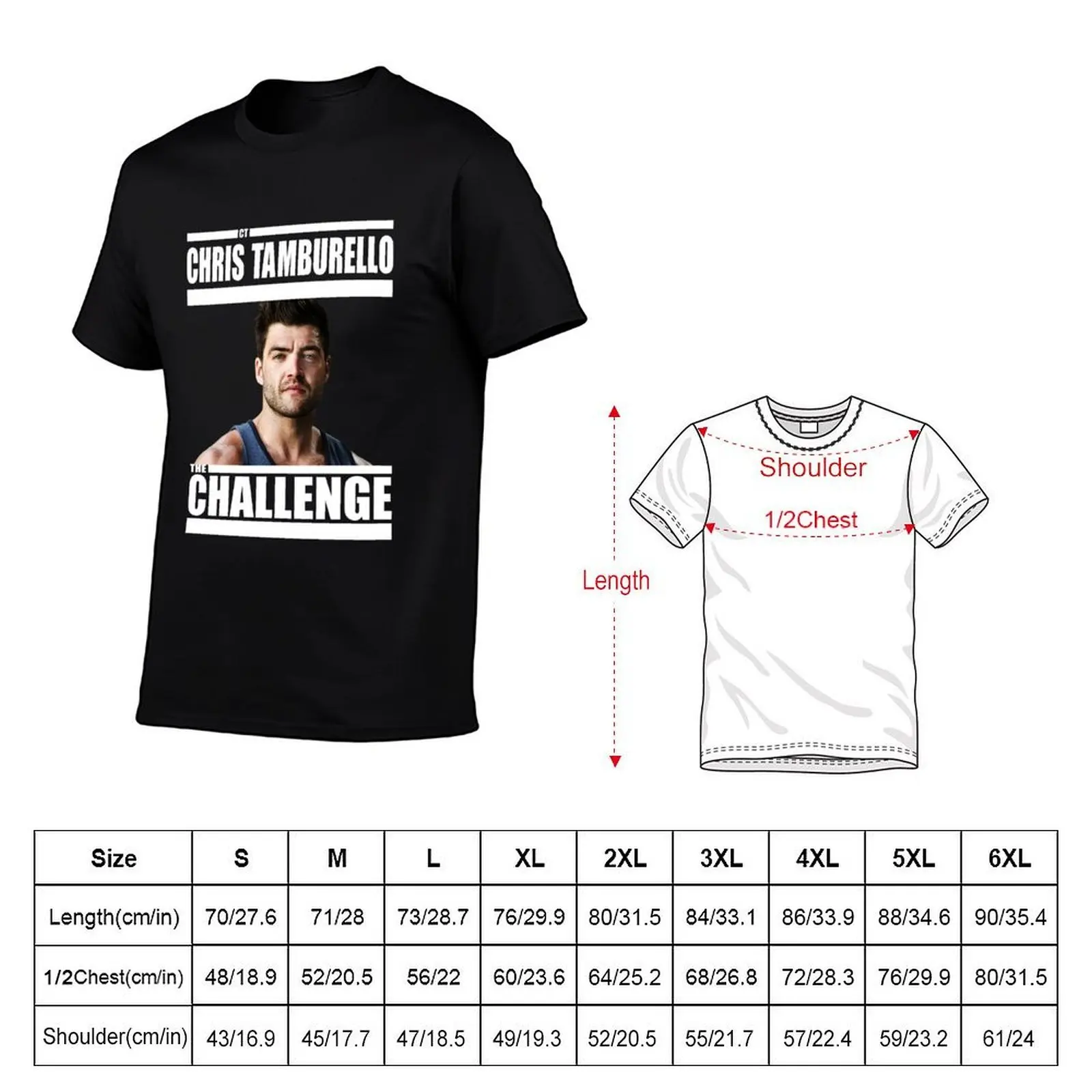 The Challenge Ct Shirt T-Shirt rapper graphic tees croswit shirt man Short sleeve tee men