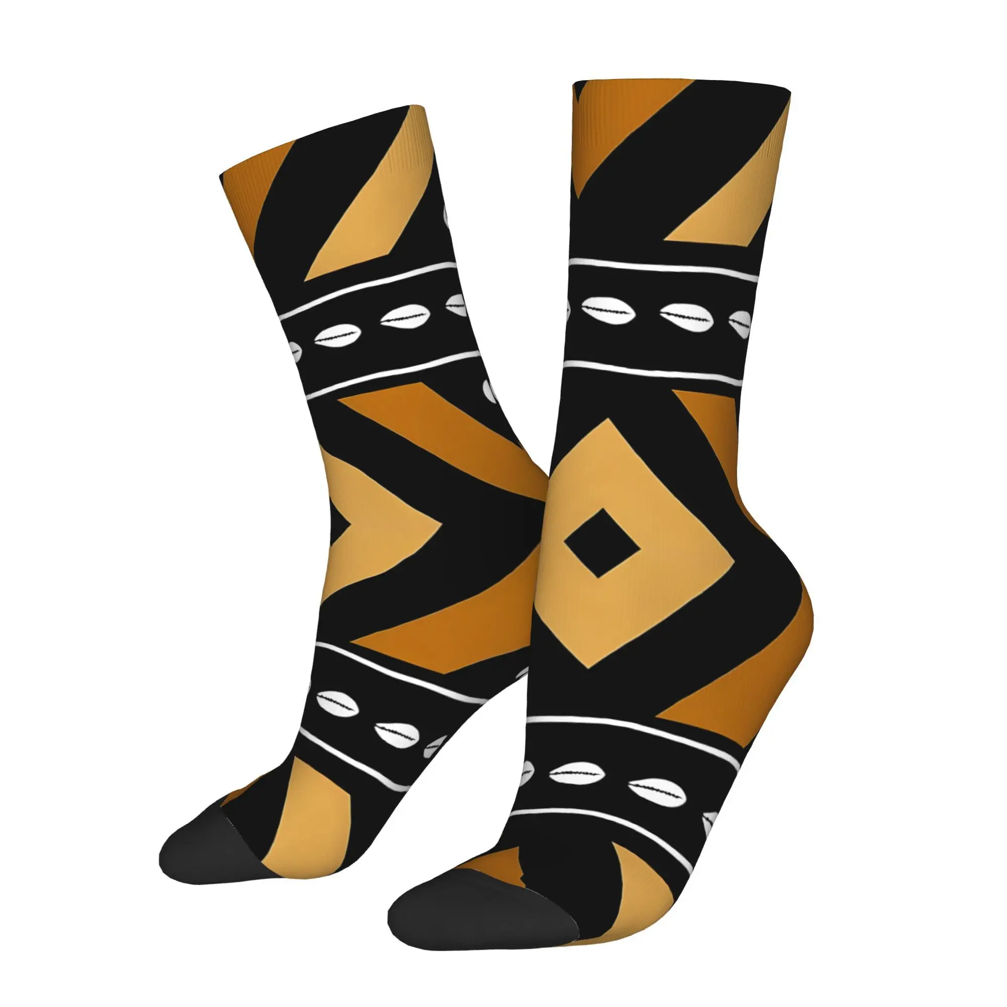 

Funny Sock for Men African Style Hip Hop Vintage Happy Quality Pattern Printed Crew Sock Casual Gift