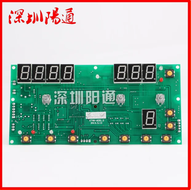 

MZ Digital Inverter Submerged Arc Welding Machine Walking Cart Display Panel Control Board with Digital Tube Button Circuit Boar