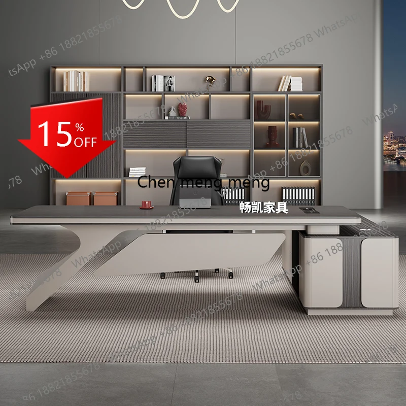 

A139 Современный креативный офисный органайзер для стола, минималистичный компьютерный стол для ресепшн, работы, секретаря, конференций, мебель для офиса