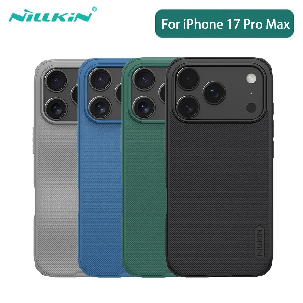 Para iPhone 17 Pro Max Capinha NILLKIN Frosted Shield Pro TPU PC Capa Dura Para iPhone Air