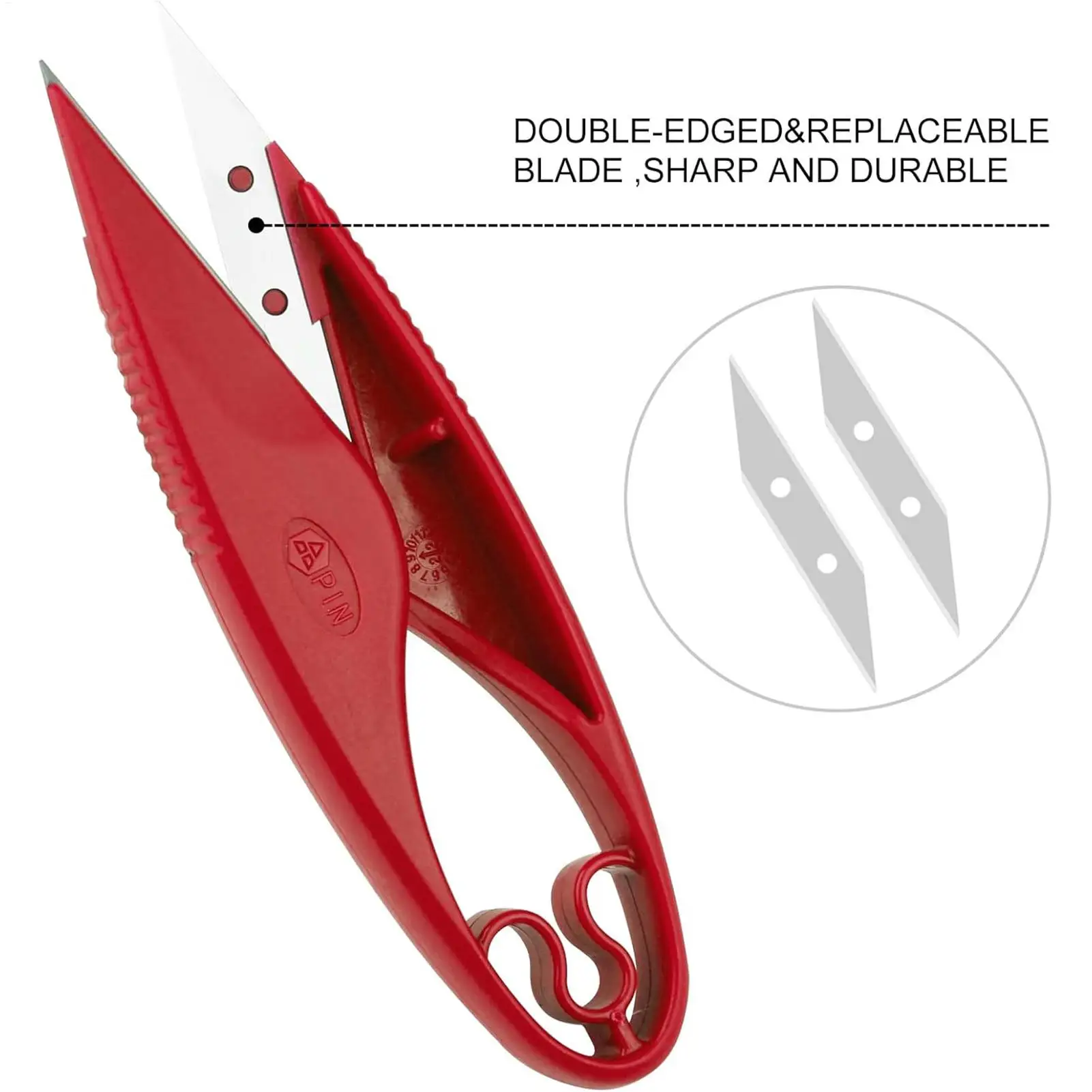 Seam Ripper Tool Ergonomic Small Scissor Handy Tool Needle Work Ripping Tool For Knitting Quilting Fabric Crafts