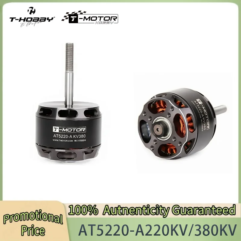 

T Motor T-Hobby AT5220 5220 A 20 25CC Outrunner Brushless Motor for RC Fixed Wing Aircraft Drone Quadcopter Multicopter