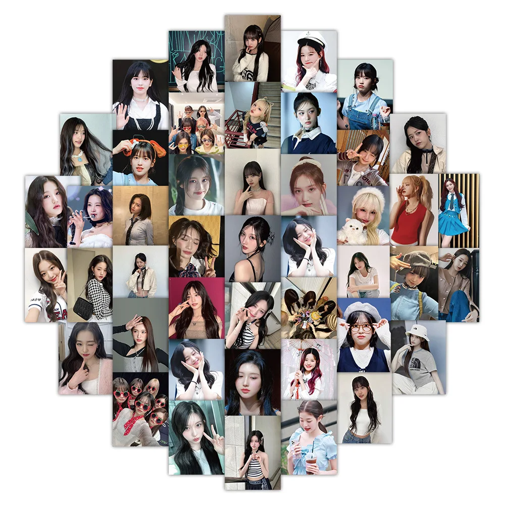 

63PCS KPOP IVE Korean Girl Group Wonyoung LIZ Decorative Stickers Graffiti Decal Toy Gift DIY Refrigerator Wardrobe Laptop