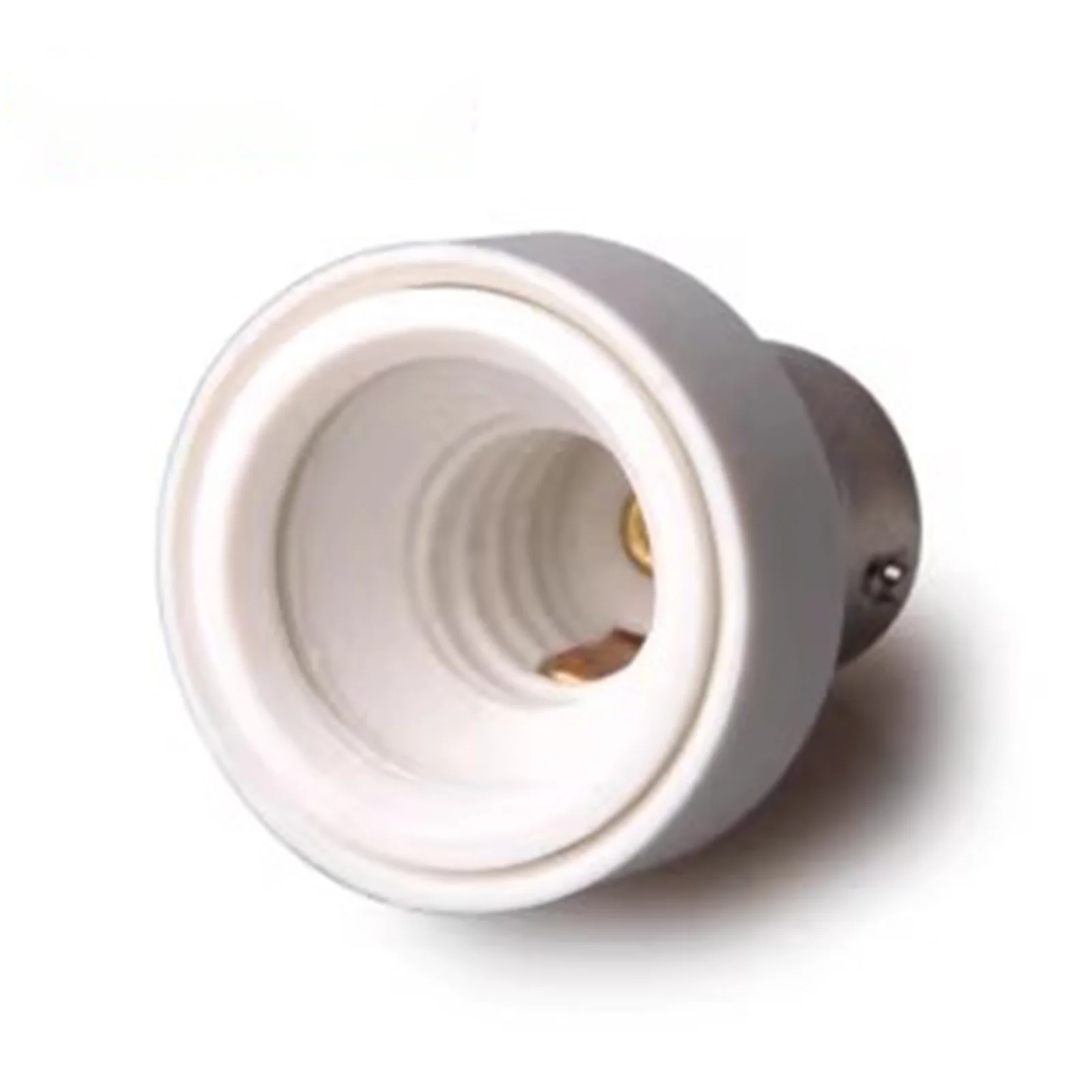 2pcs BA15D to E12A Socket Base Converter Holder LED Halogen CFL Light Bulb Lamp Adapter