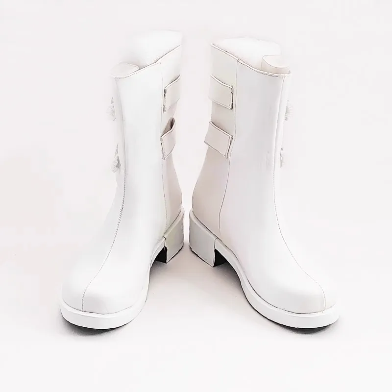 أنيمي دور اللعب مانجيرو سانو تأثيري ازياء أحذية الرجال بولي Leather الجلود الدعائم الأحذية لجميع القديسين كرنفال حفلة عيد الميلاد مخصصة