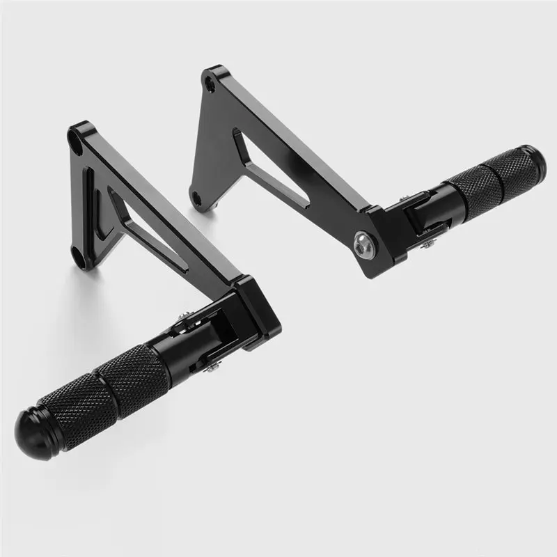 Durable-Motorcycle Rear Passenger Footrest Foot Pegs For Honda Monkey 125 Z125 JB02 JB03 2018-2025 Accessories
