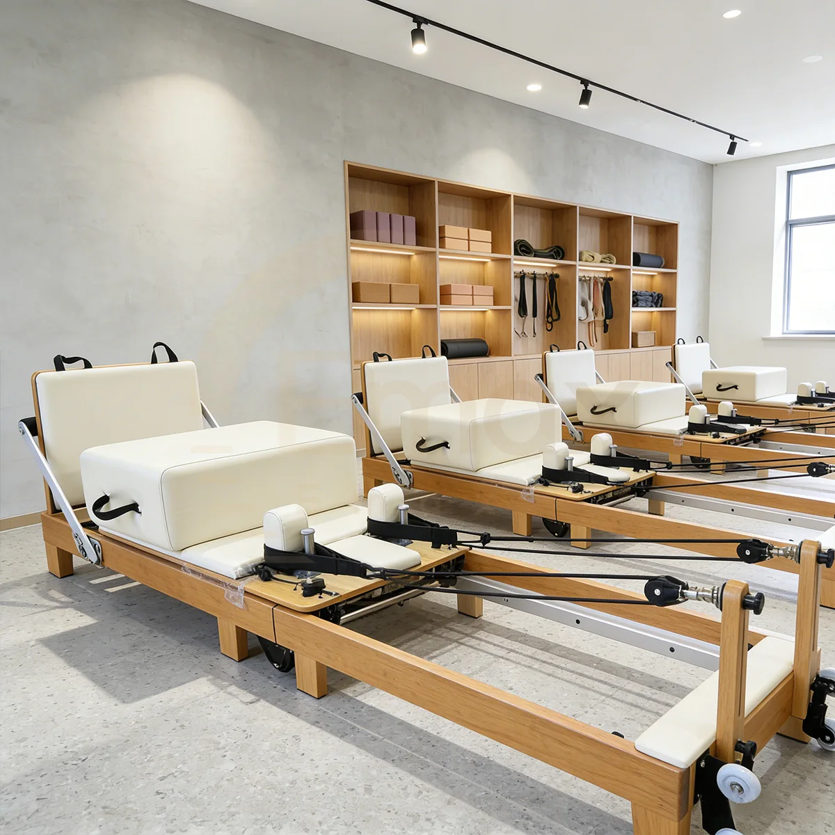 

ATV&UTVHigh End Maple Pilates Reformer Foldable Construction Elegant Wood Finish with Enhanced Performance and Strong Support