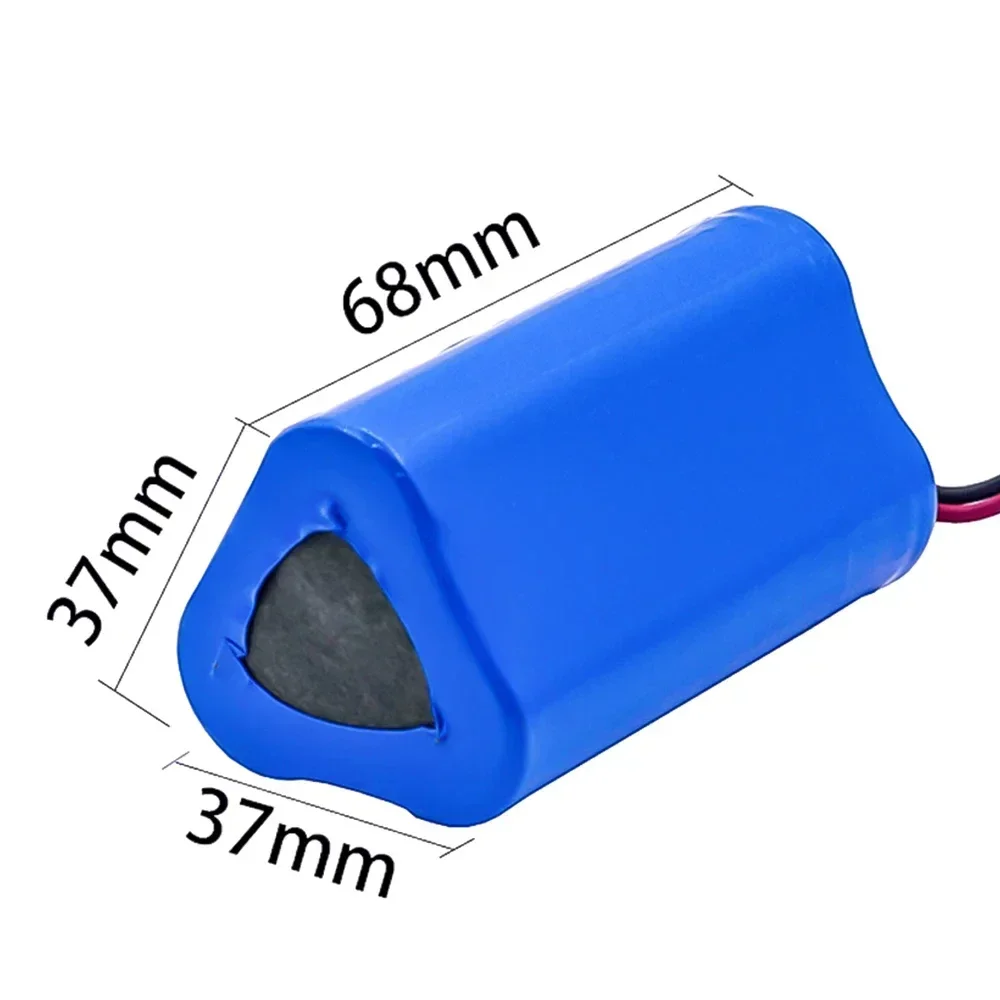 Rechargeable 18650 battery pack 12V lithium Battery replacement For Lefant M501 A890 Slim Robot Vacuum  Accessories Parts 2600ma