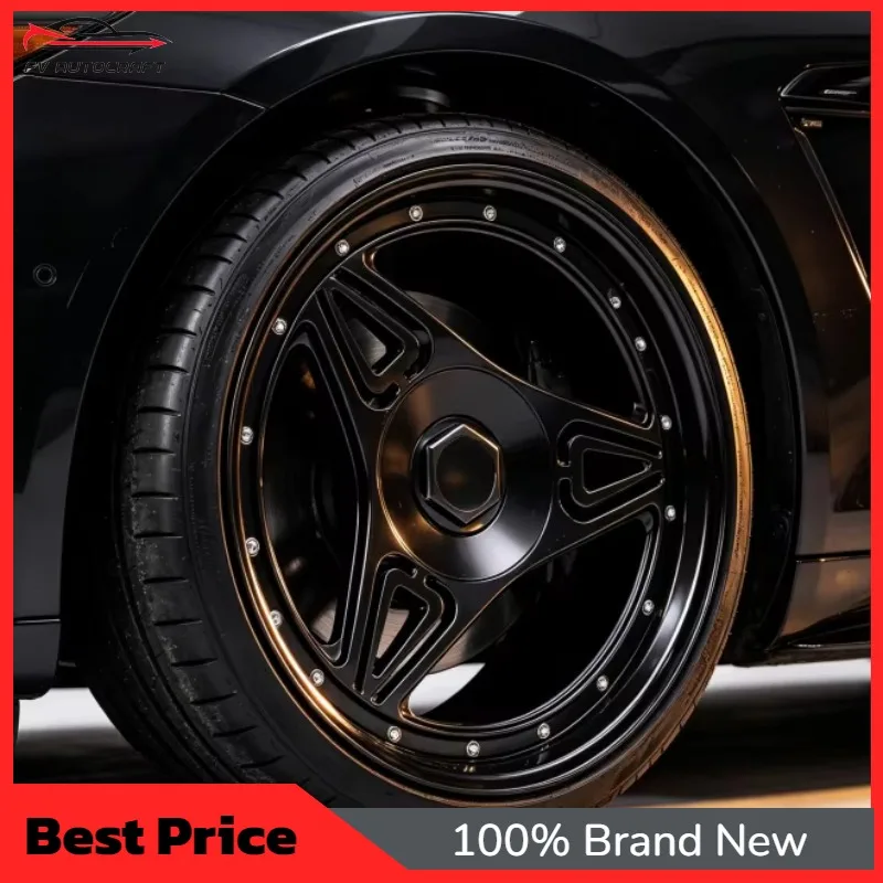 【2026】CF WHEEL 2/3-Piece Aluminum Alloy Forged Multi-Spoke Silver Wheels Deep Concave Rims 16-24 Inch PCD 5x120/5x114.3/5x112 Pr
