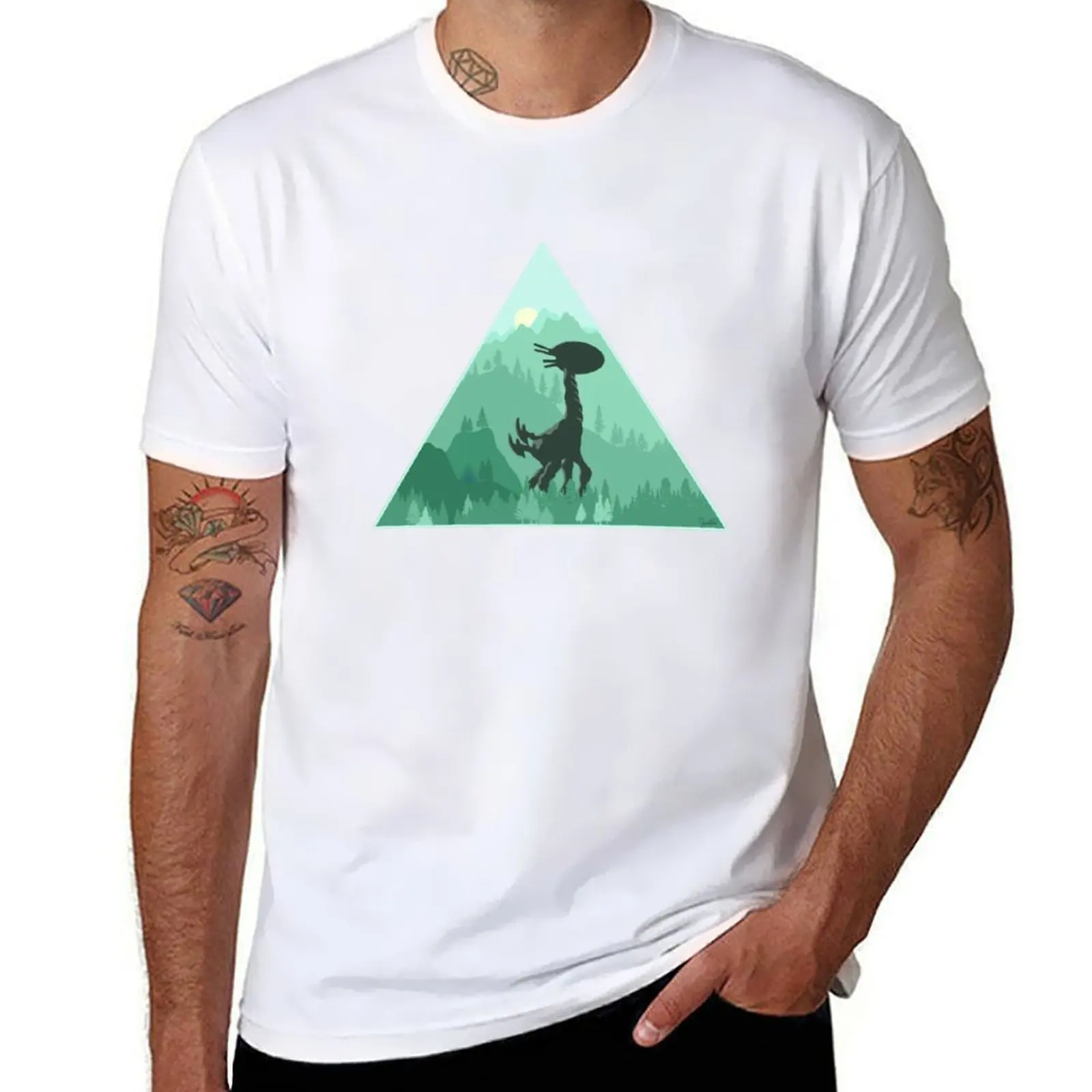 

Tallneck Silhouette T-Shirt man t shirts high quality luxury brand t shirts for man pack white T-Shirt