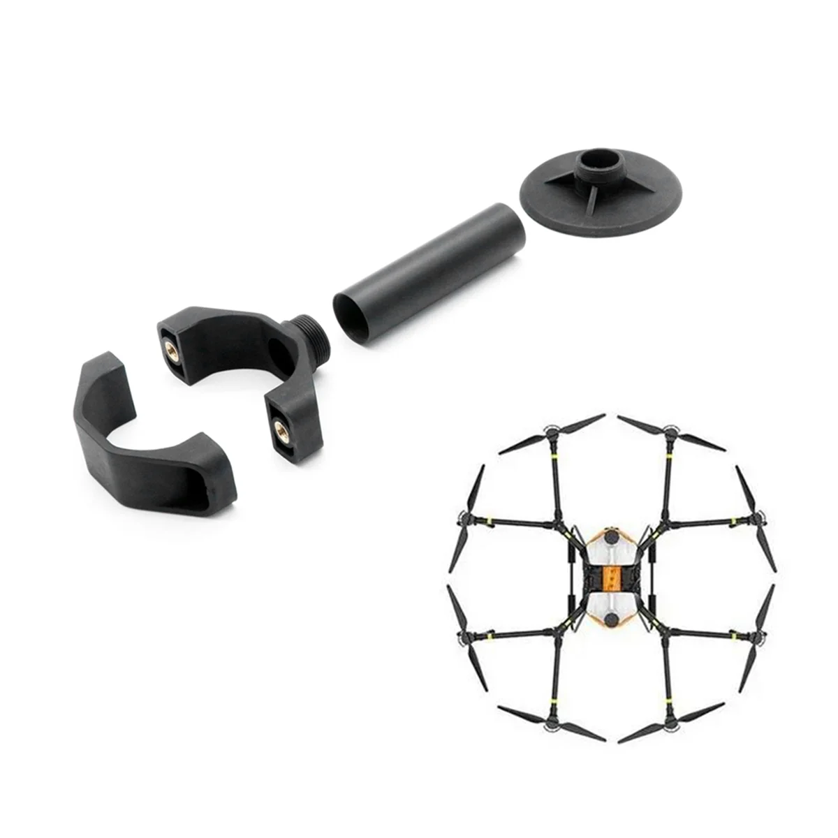 

Кронштейн ATS-GPS для EFT Wingfeet, аксессуары для посадочной стойки, портативный сельскохозяйственный дрон, GPS, фиксированный