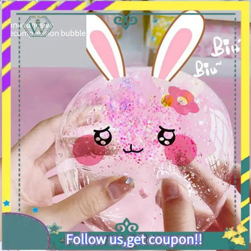 

(New) 2X Pet Nano Glue Kneading Music Blowing Bubble Full Set Of Nano Tape Double-Sided Paste Blowing Bubble Toy A