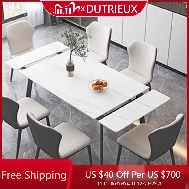 

Extending Hallway Dining Table Study Salon Chairs Restaurant Modern Dining Table Space Saving Mesas De Comedor Garden Furniture