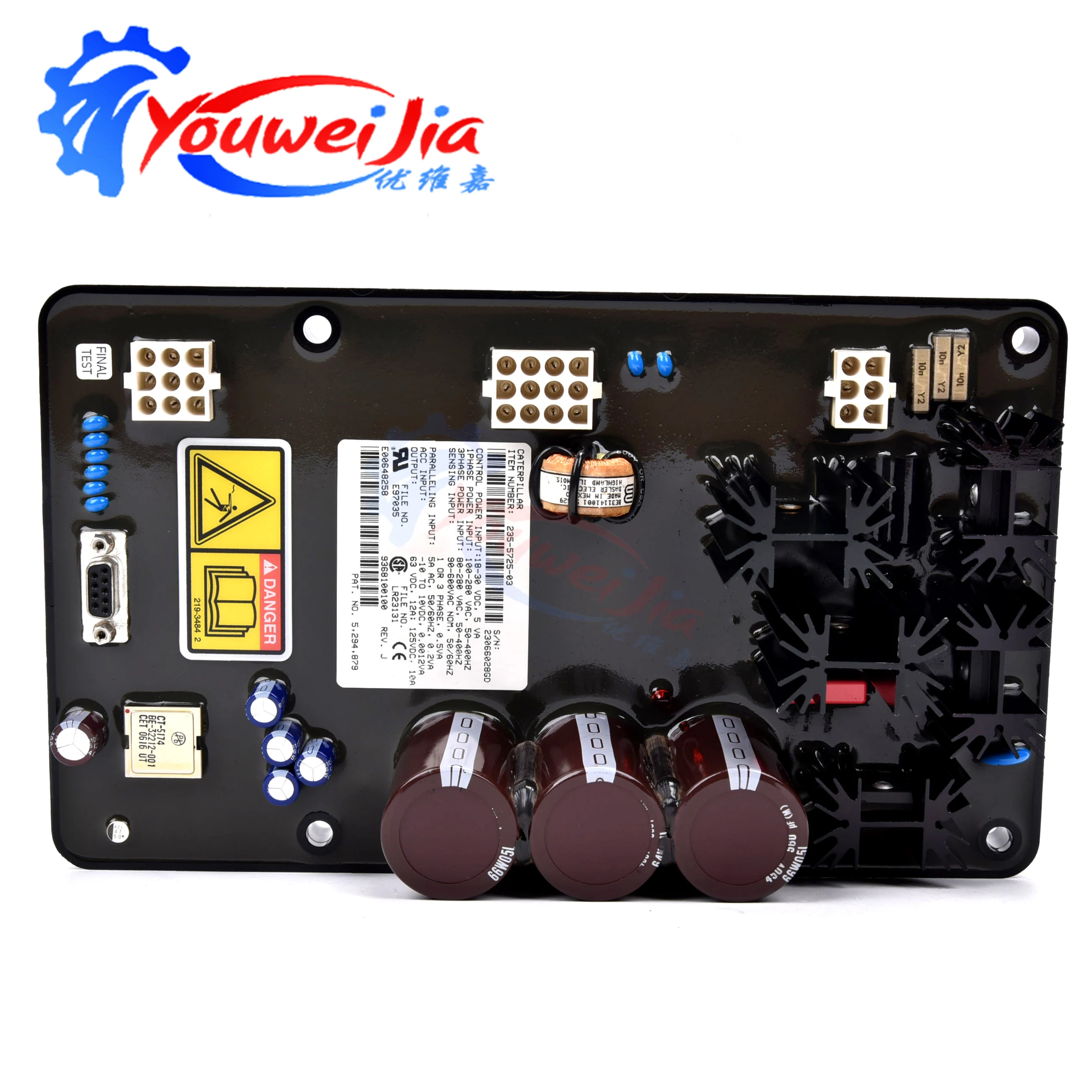 235-5725-03 Copy AVR Diesel Generator Replacement Set Automatic Voltage Regulator Stabilizer Genset Electrical Equipment