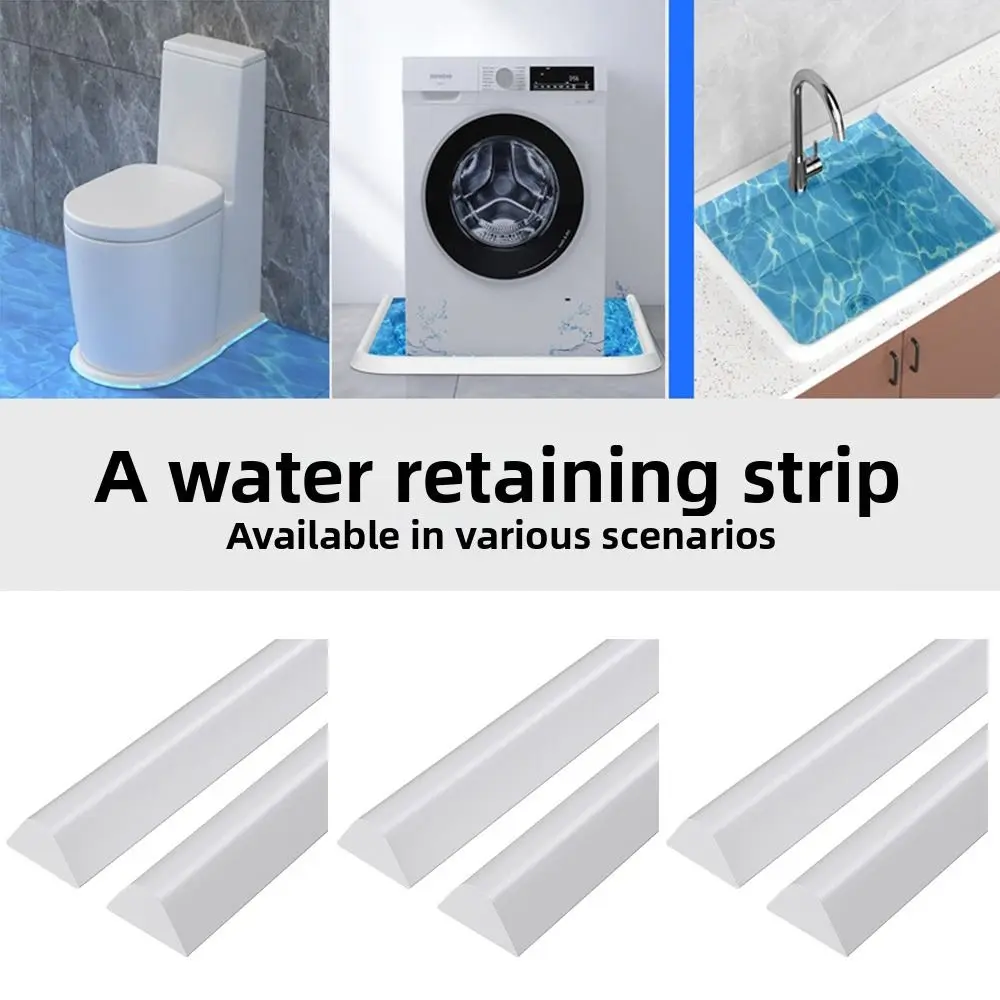 

Silicone Material Self Adhesive Water Stopper Self-Adhesive Backing Foldable Design Bendable Silicone Barrier Waterproof Seal