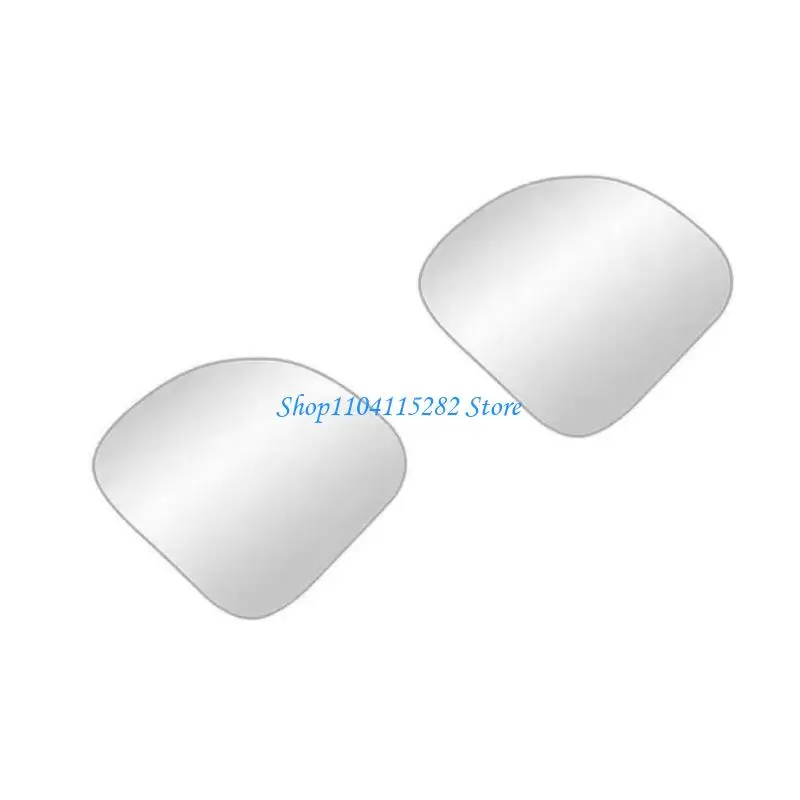 مرايا قلب عالمية، تركيبات لاصقة بسيطة، مرايا البقع العمياء، قطعتان للسيارة #2